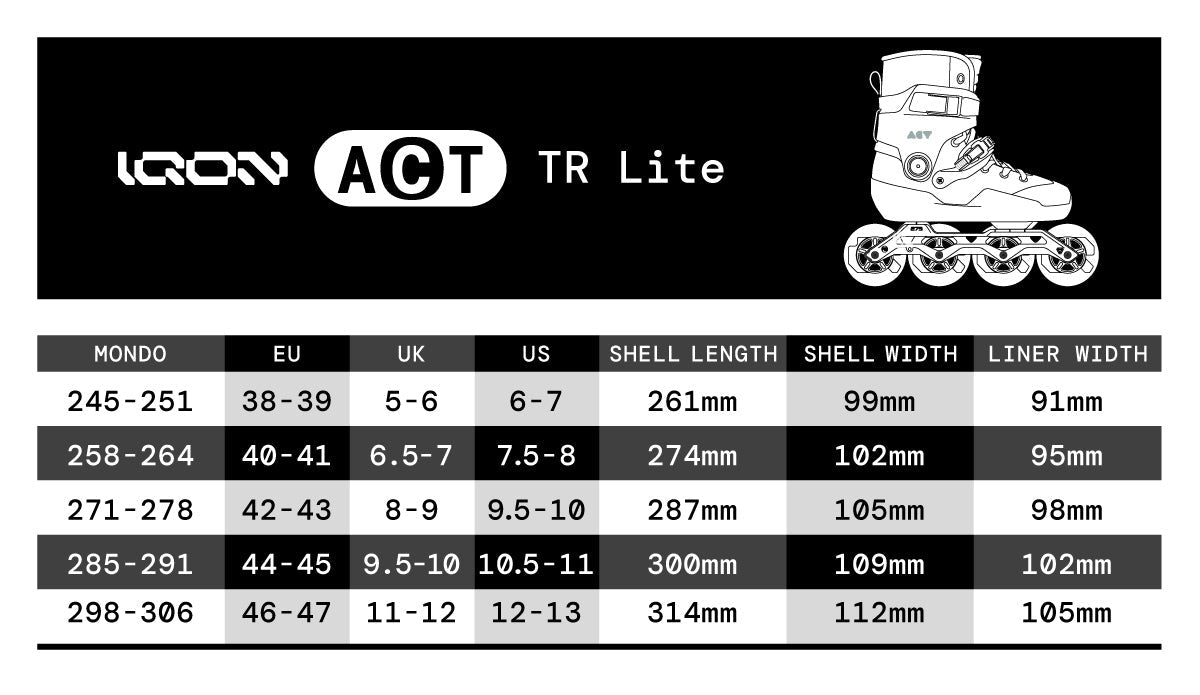 IQON ACT TR Lite Inline Skates