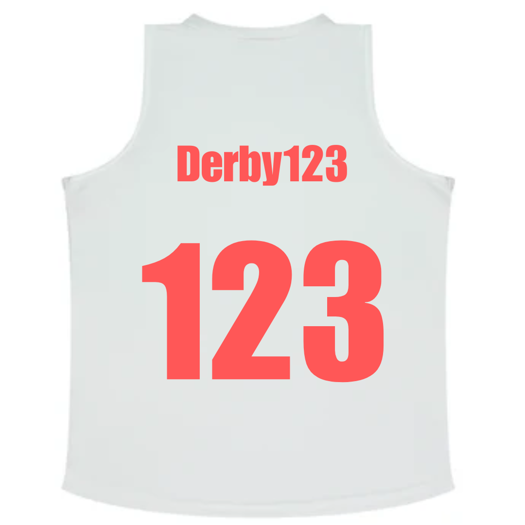 Fitted Kids Sports Singlet