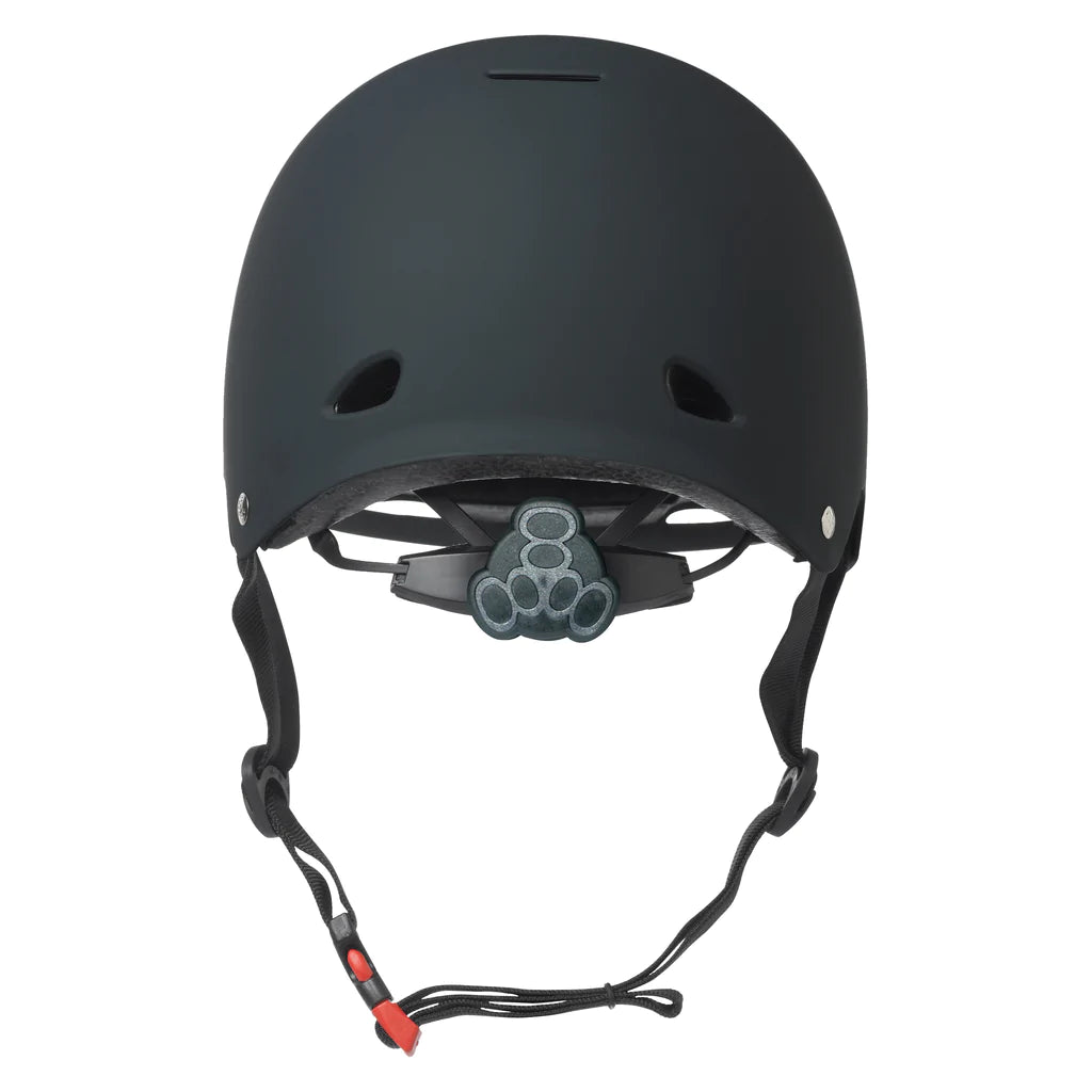 Triple 8 Gotham Helmet Black Rubber