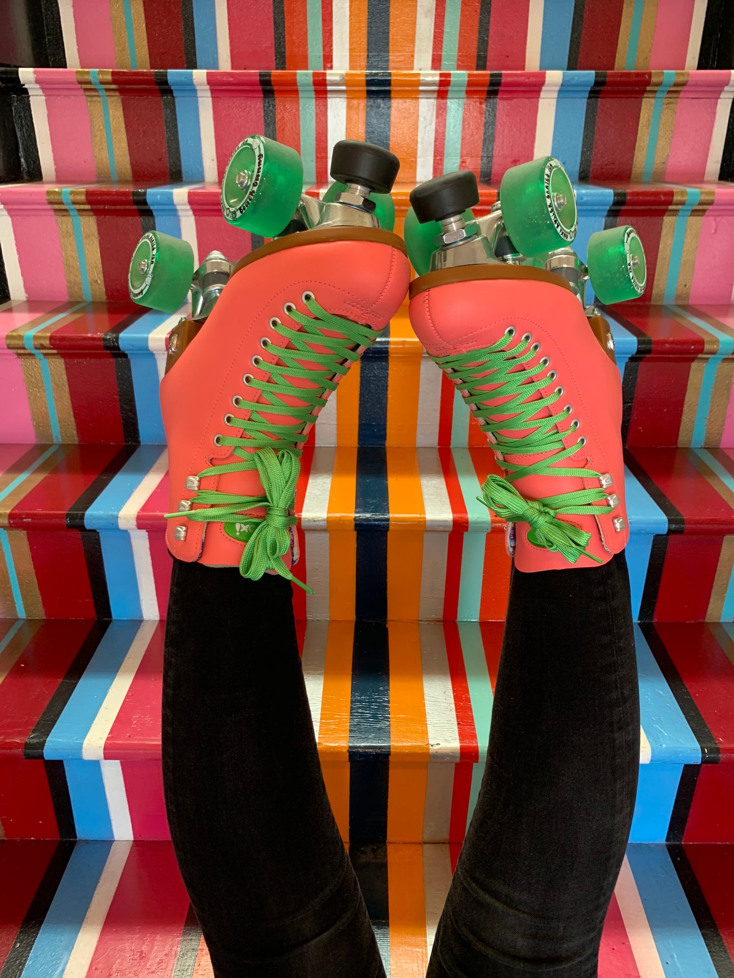 Moxi Beach Bunny Watermelon Skates - ON SALE