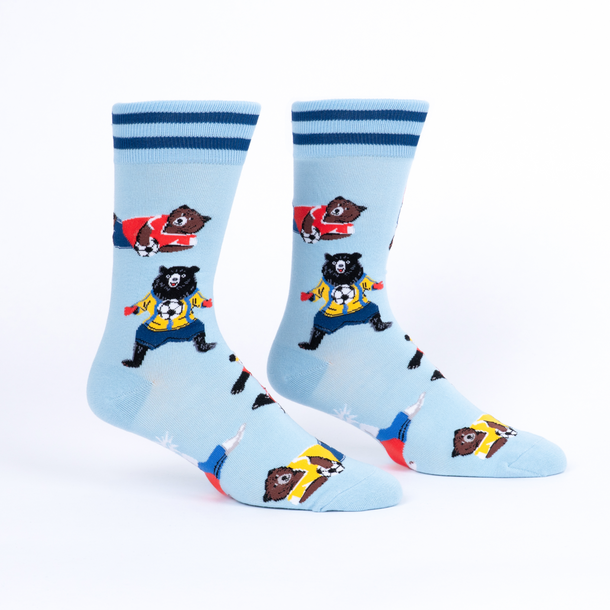 Sock it to Me "Goooaaalll!!!" Mens Crew Socks