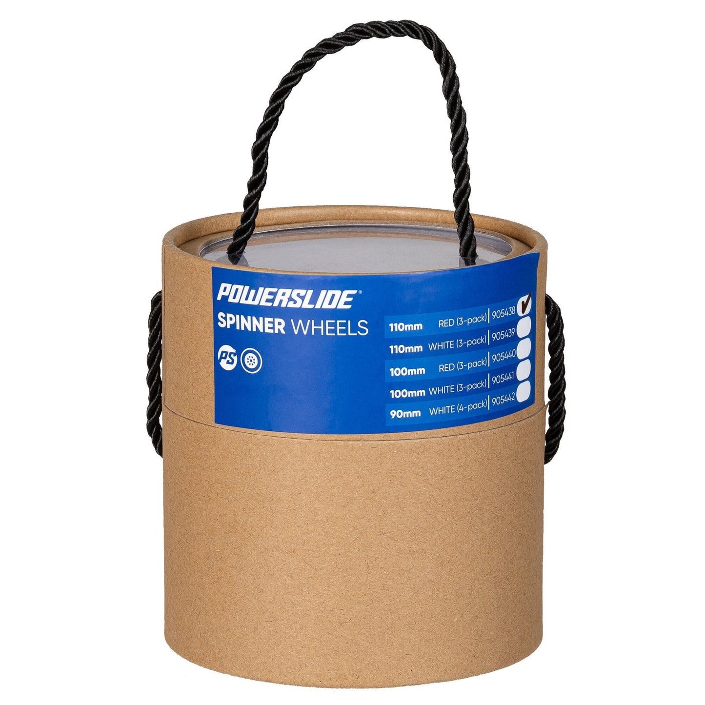 Powerslide Spinner Wheels 110mm 88a Red 3Pack