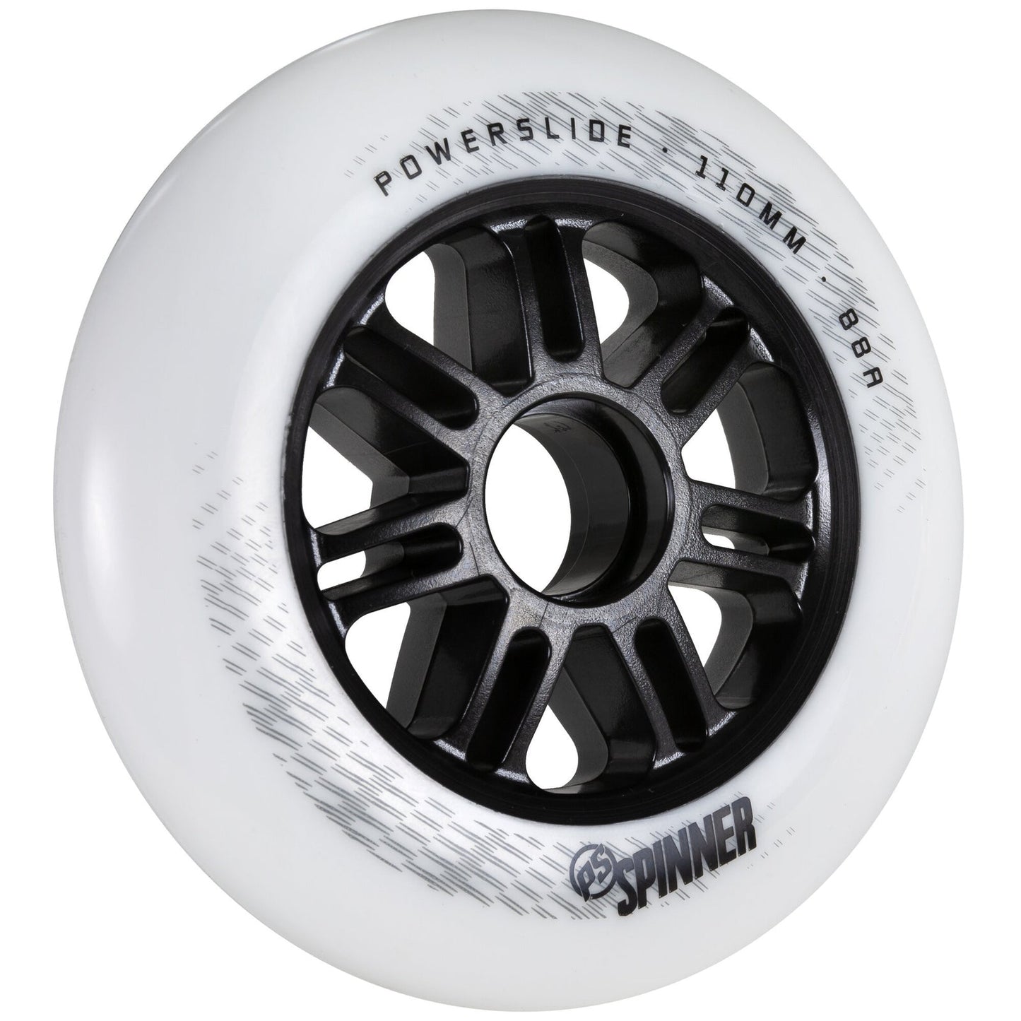 Powerslide Spinner Wheels 110mm 88a White 3Pack