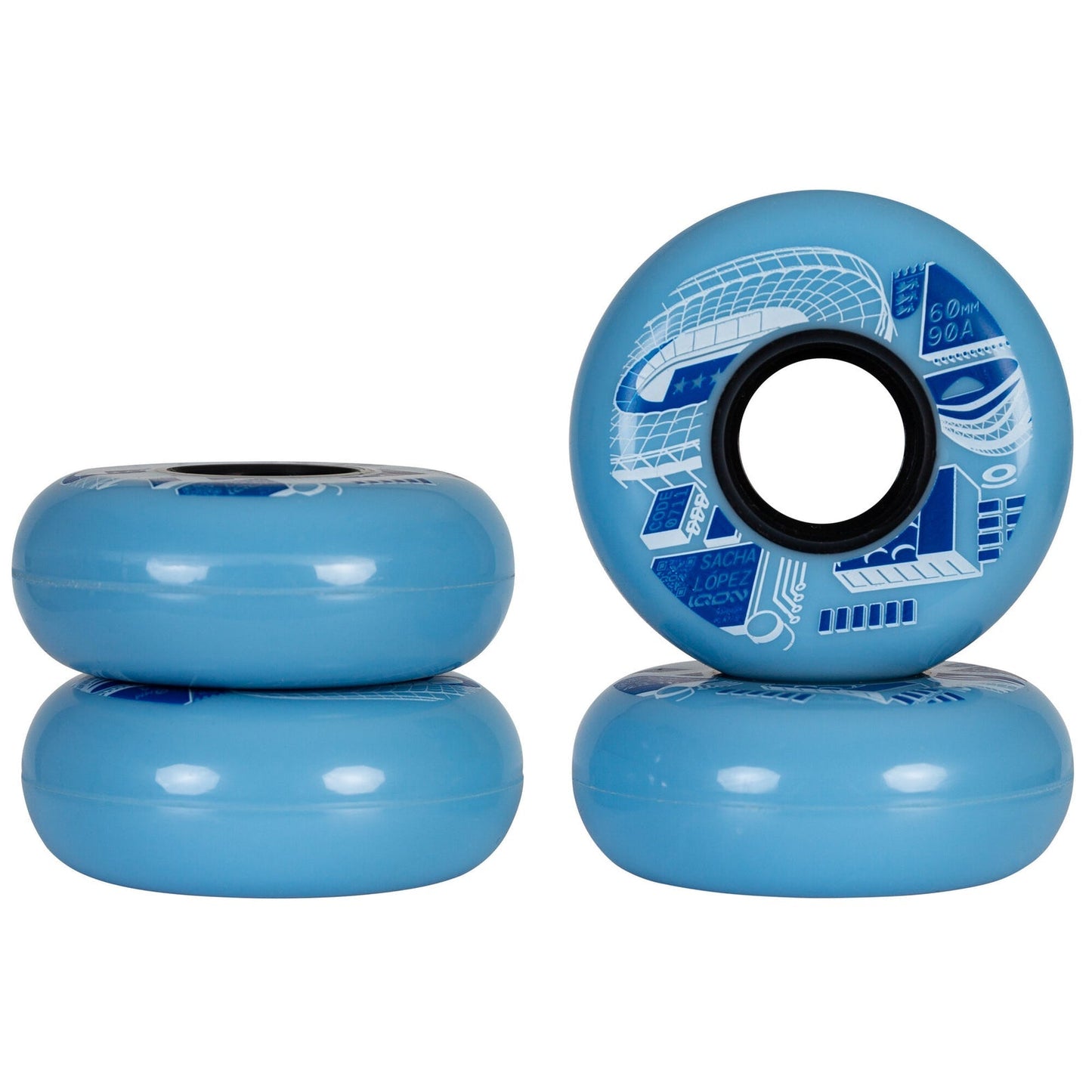 IQON Sacha Lopez Inline wheels 60mm 90a - 4pack