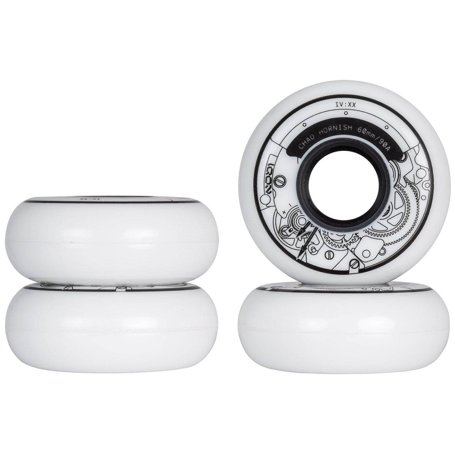 IQON Chad Hornish Inline wheels 60mm 90a - 4pack