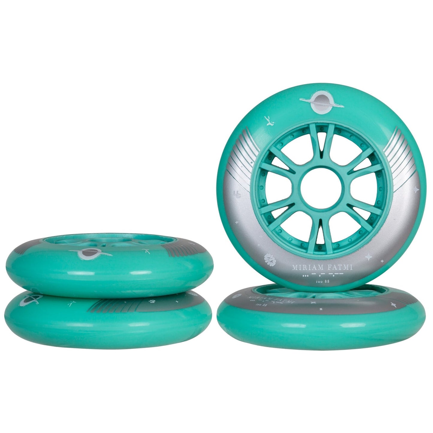 Undercover Movies Mirian Fatmi Inline Wheels 100mm 88a 4pack