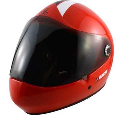 Triple Racer Helmet Red
