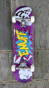 Enuff POW II Mini Skateboard 7.25" Complete