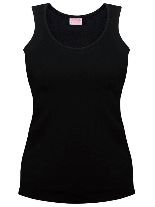 Fitted Cotton Singlet