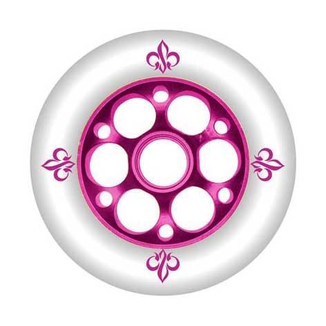 Yak Wheels Fleur 100mm 88a White and Purple