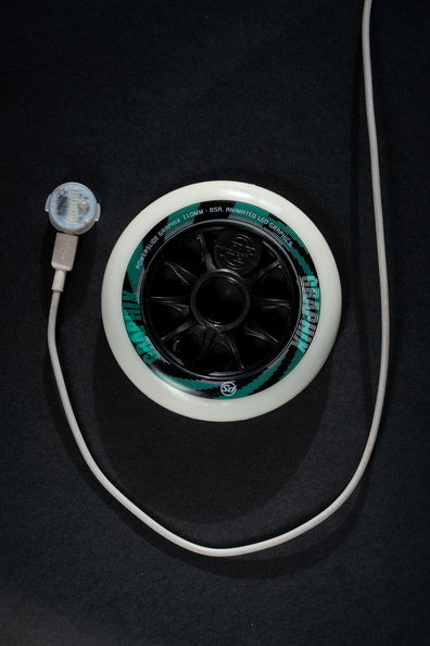 Powerslide Graphix LED Coloured 110 Wheels EACH