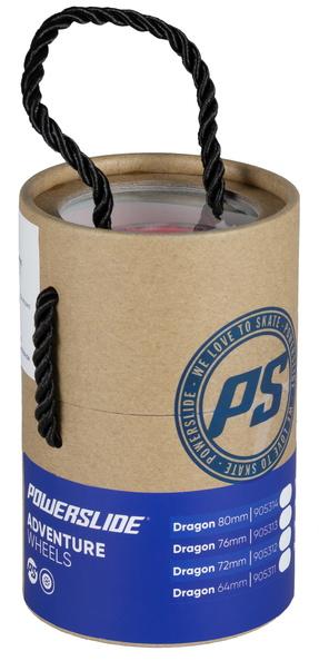 Powerslide Princess Girls 72mm 80a 4 Pack