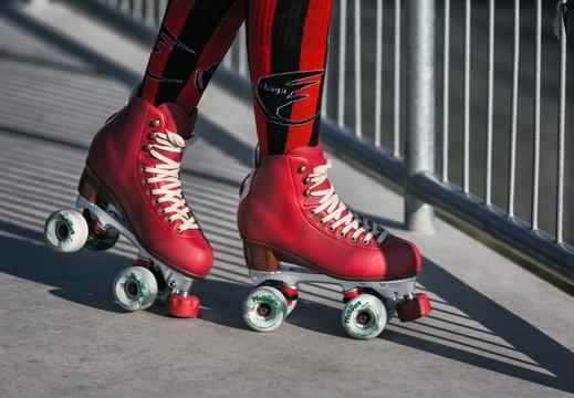 Chaya Melrose Premium Berry Red Roller Skates