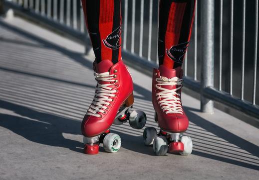 Chaya Melrose Premium Berry Red Roller Skates