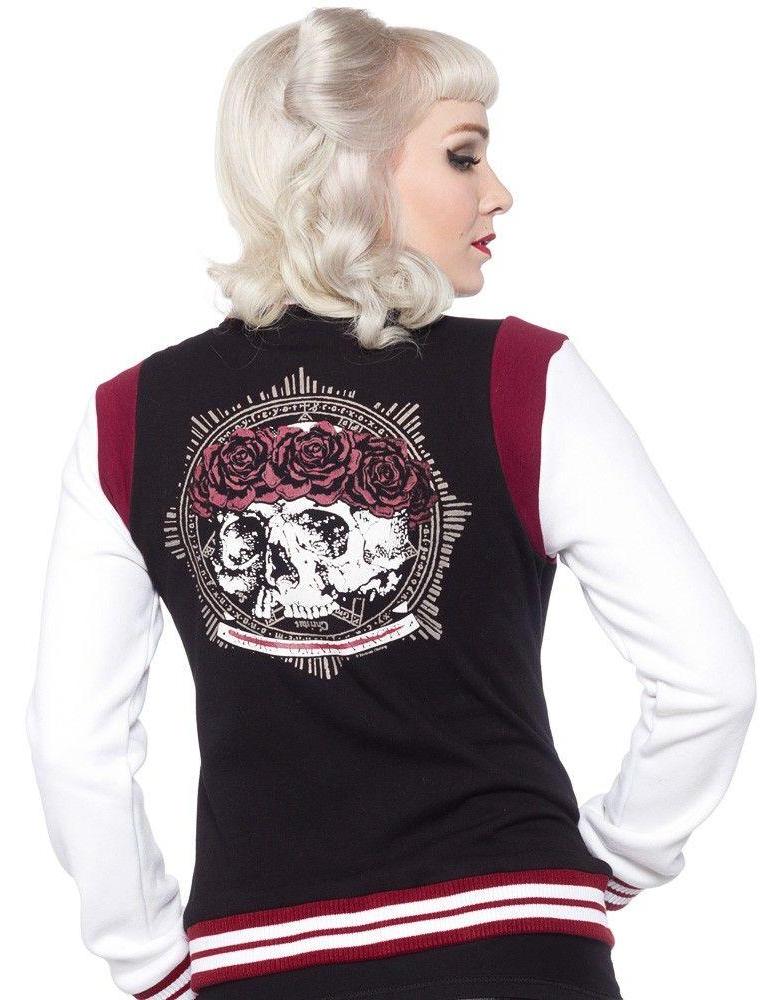 Sourpuss Varsity Omni Black Jacket