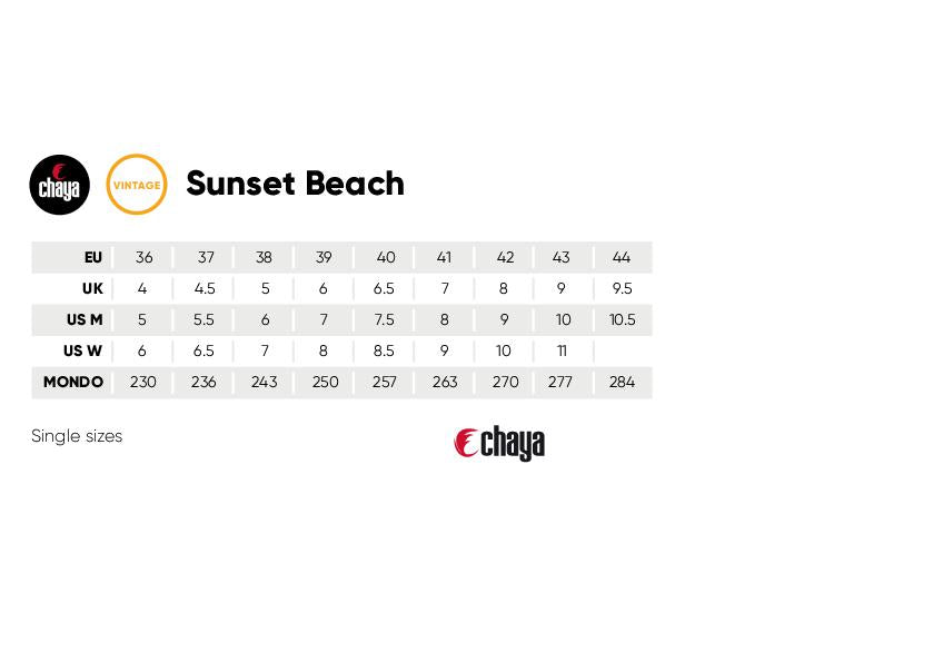 Chaya Vintage Sunset Beach Roller Skates