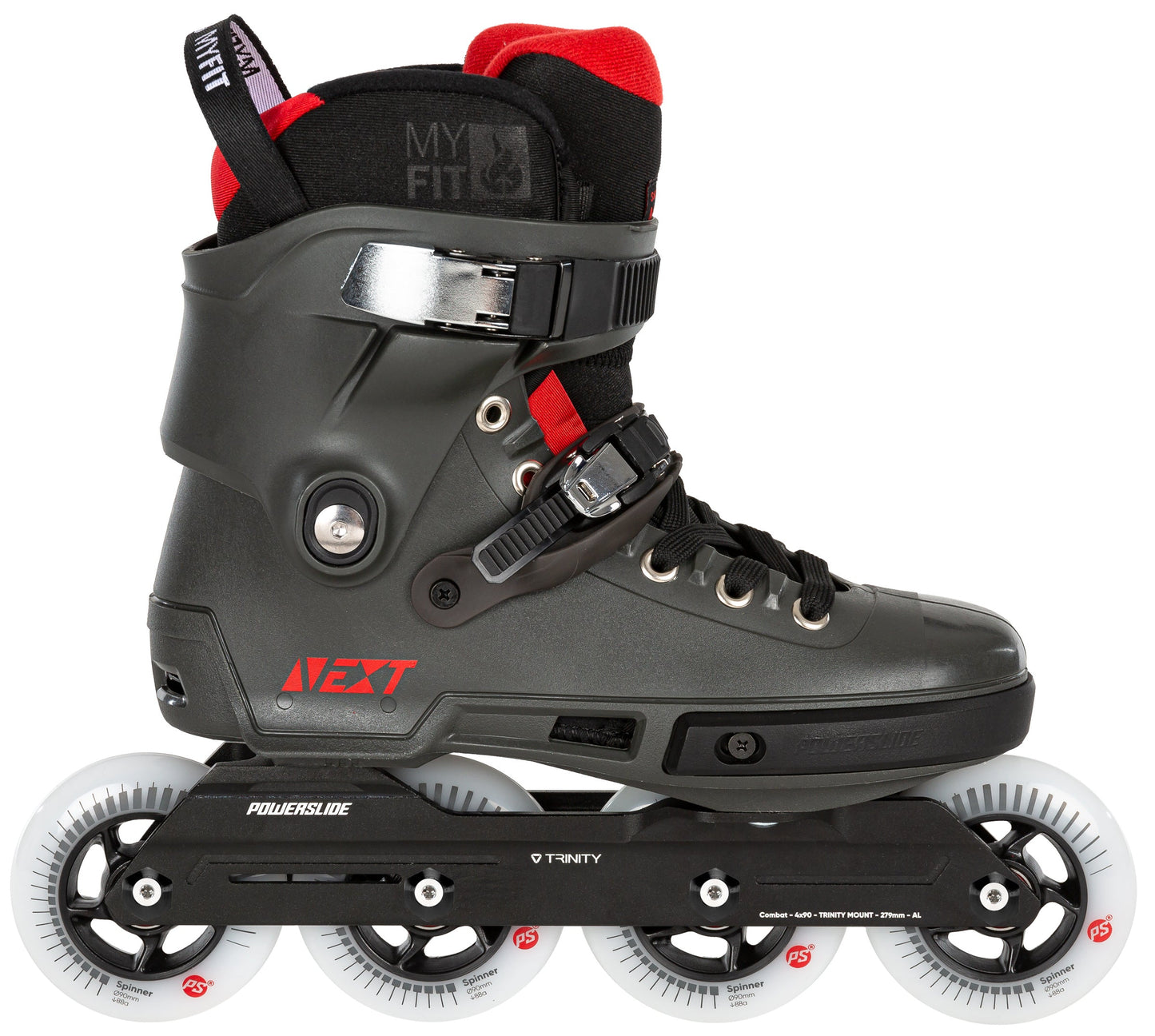 Powerslide Next Charcoal 90 Inline Skates