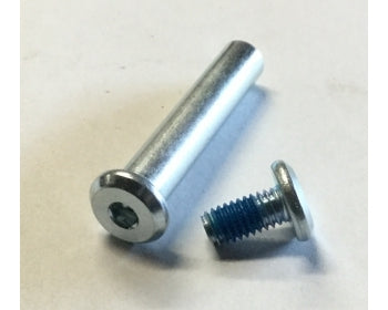 Powerslide Double Axle 31mm x 8mm Set