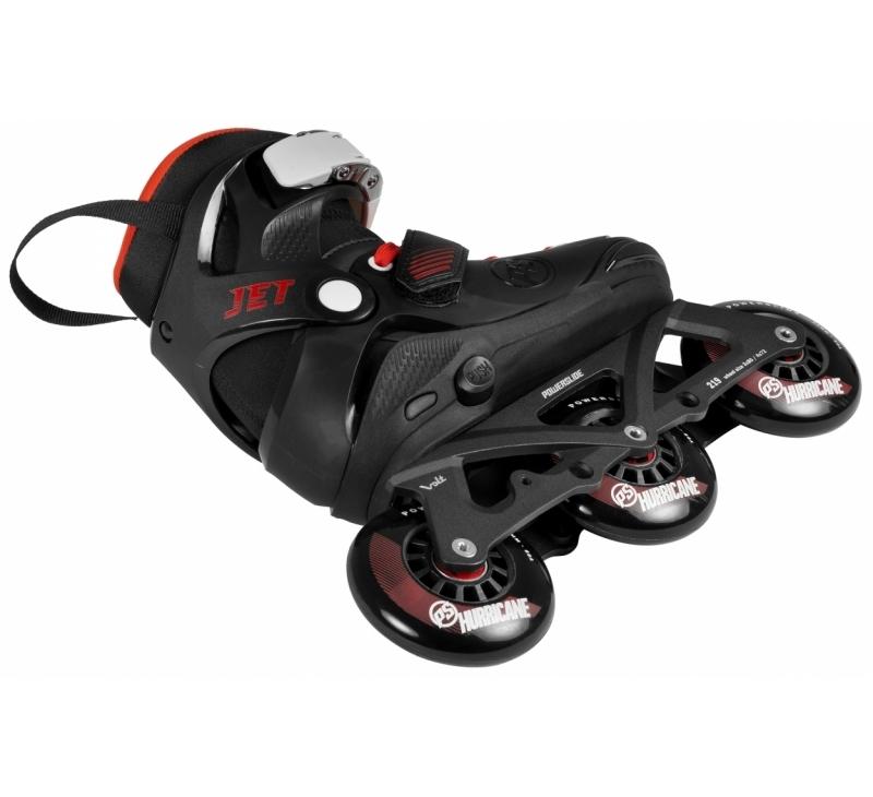 Powerslide Phuzion Jet Pro Black Jr Inline Skates