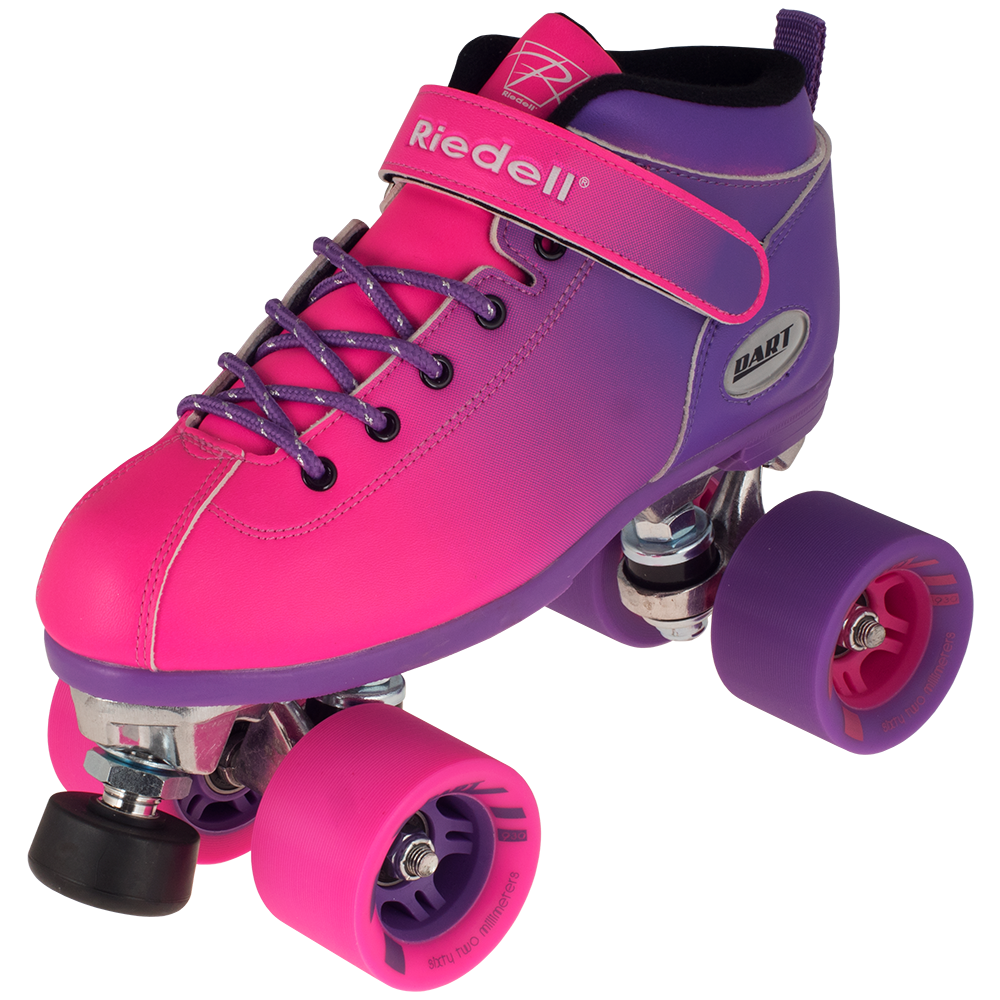 Riedell Dart Ombre Skate Purple Pink