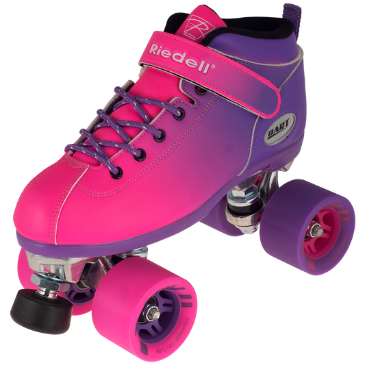 Riedell Dart Ombre Skate Purple Pink