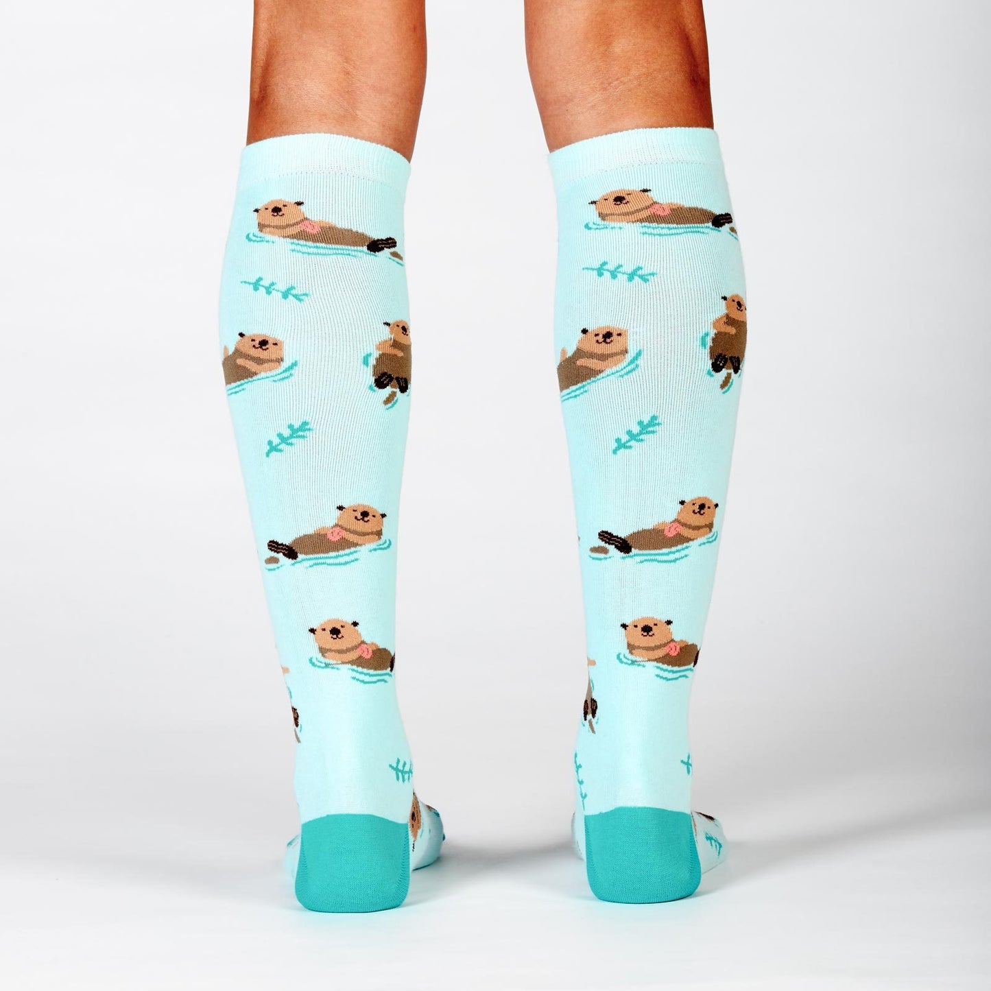 Sock it to Me My Otter Half Knee High Socks