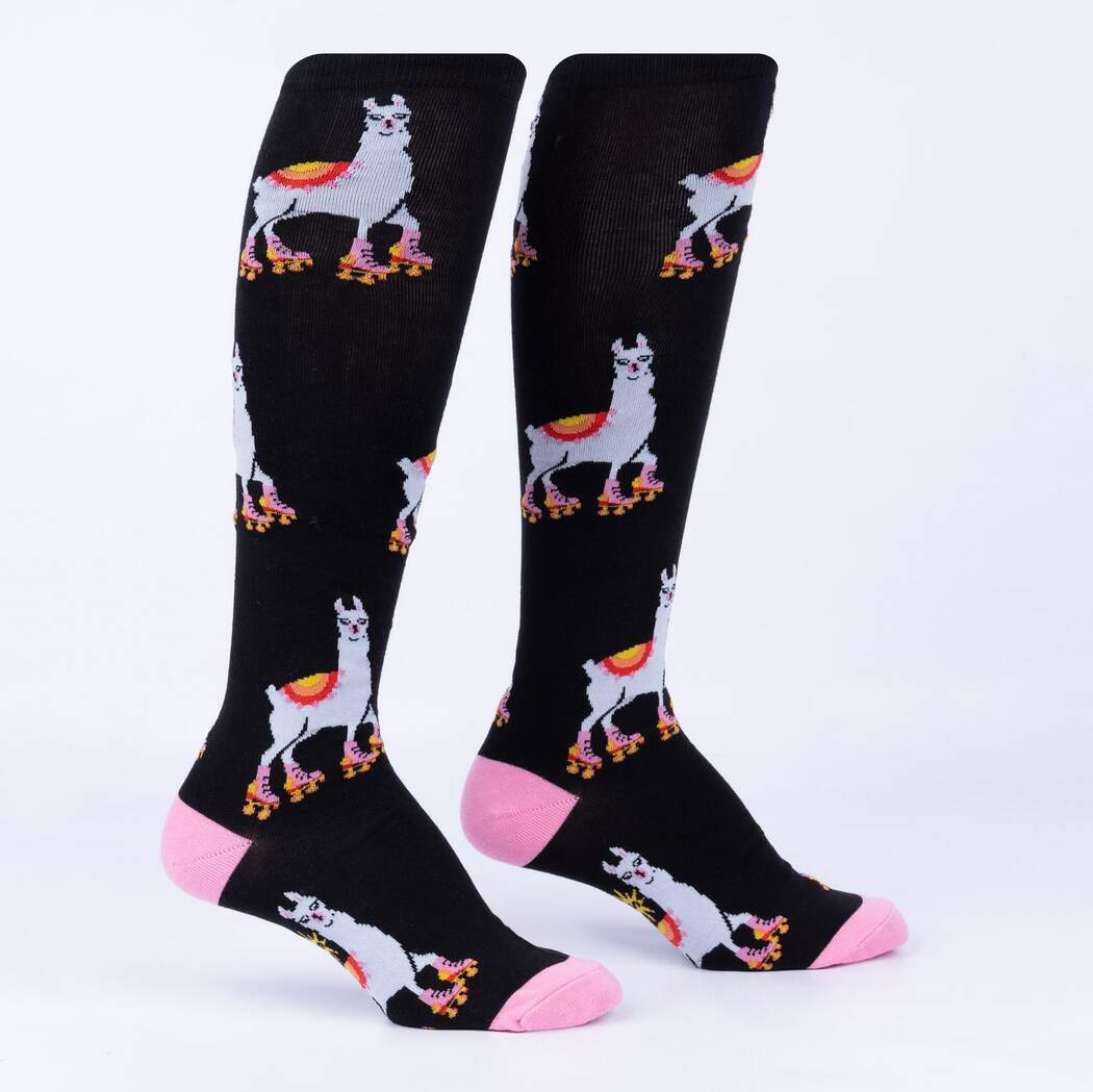Sock it to Me They see me Rollin' Knee High Socks