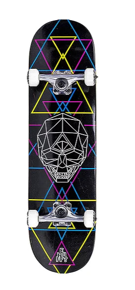 Enuff Geo Skull Skateboard 8" Complete