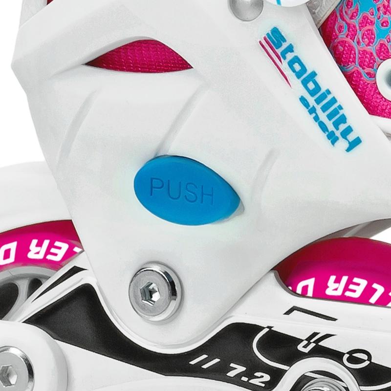 RDS Ion Inline Skates Pink/White