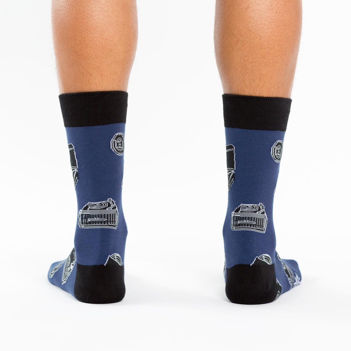 Sock it to Me Music Man Mens Crew Socks