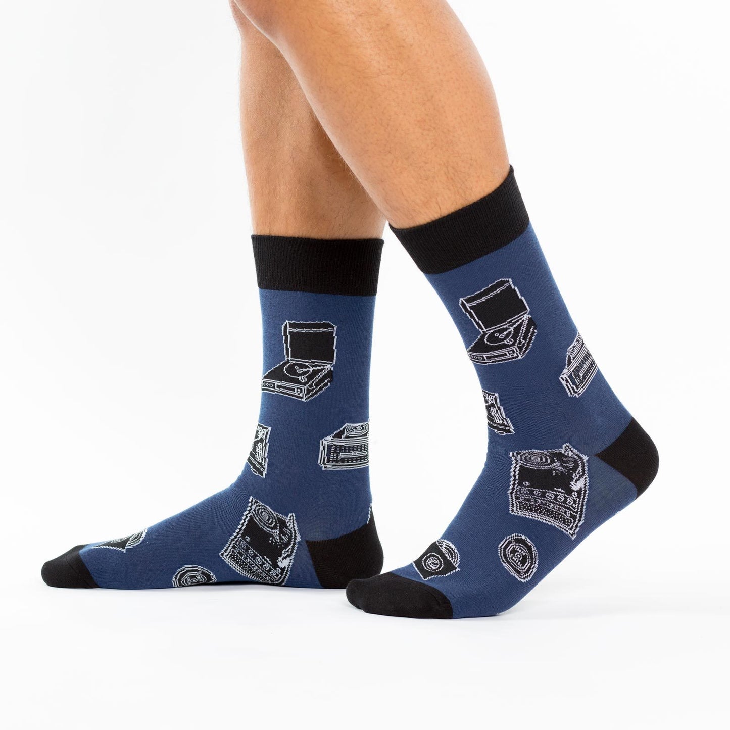 Sock it to Me Music Man Mens Crew Socks
