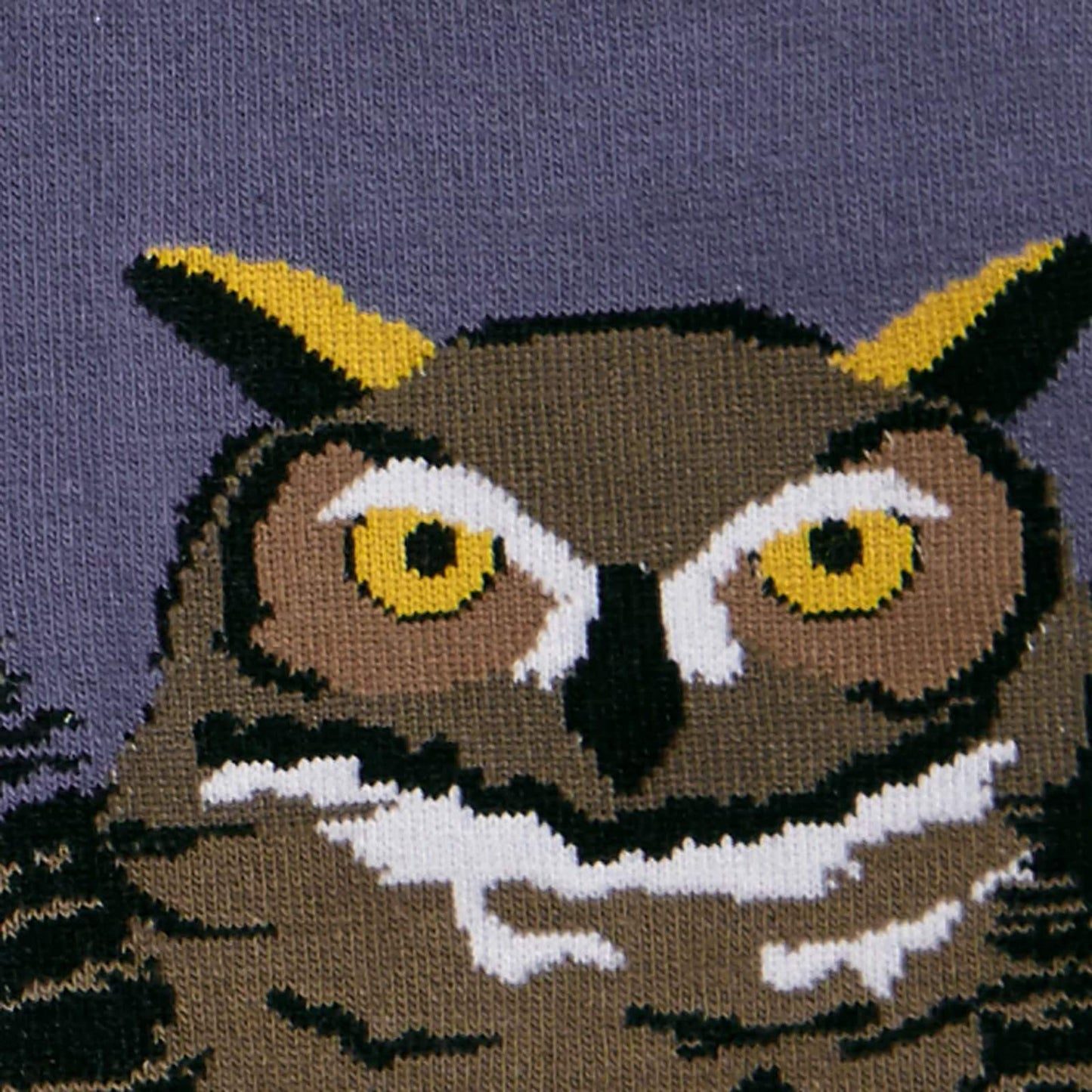 Sock it to Me Owl Mountain Mens Crew Socks