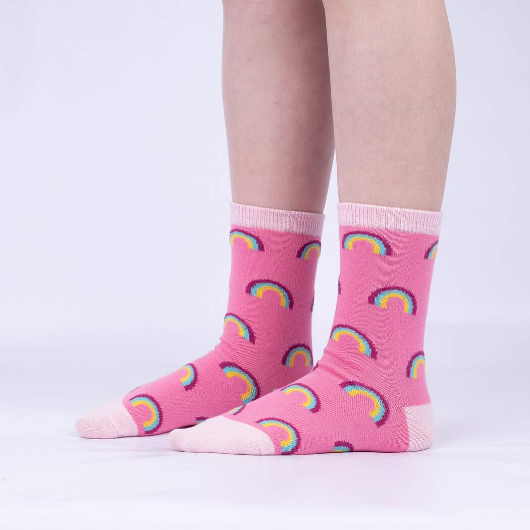 Sock it to Me Look at Meow Youth Crew Socks 3-Pack