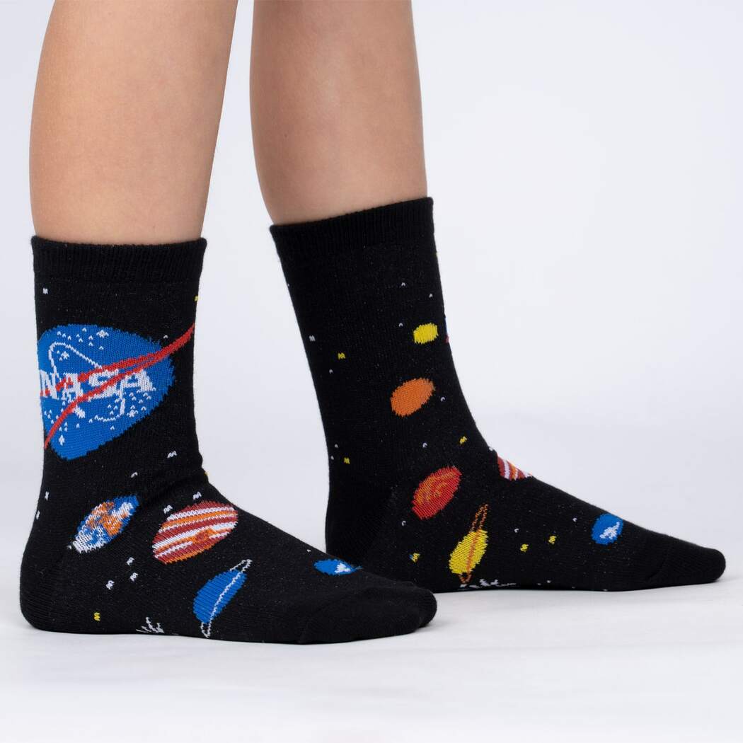 Sock it to Me Solar System Junior Crew Socks 3-Pack