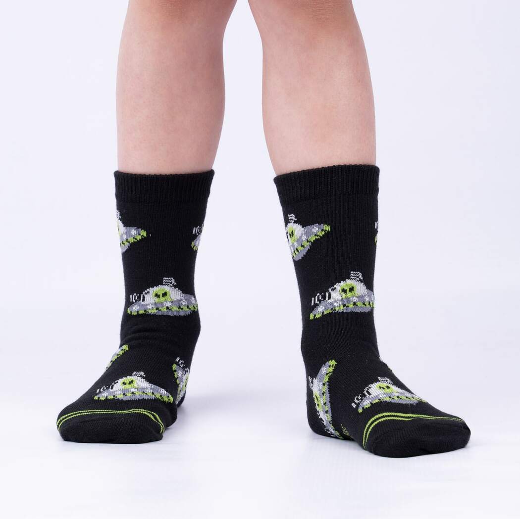 Sock it to Me Area 51 Junior Crew Socks 3-Pack