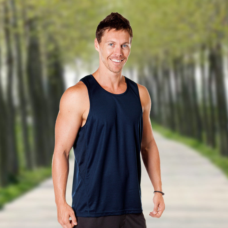 Scrimmage Singlet Mens Black