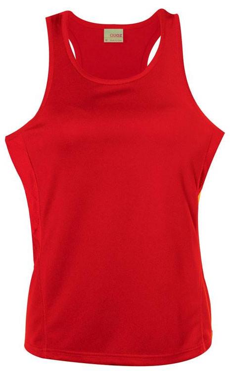 Scrimmage Singlet Womens Red