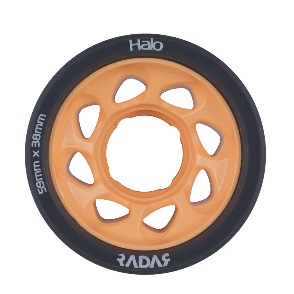 Radar Halo Wheels 59mm 4 Pack