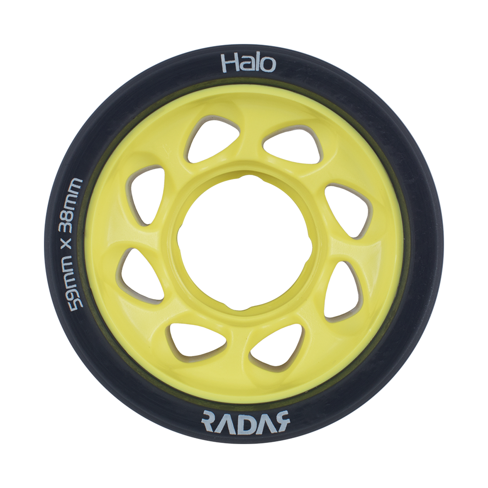 Radar Halo Wheels 59mm 4 Pack