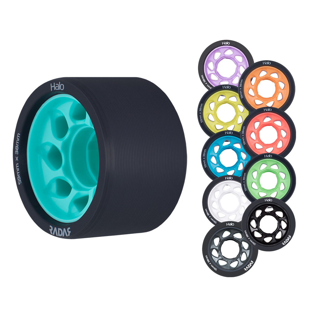 Radar Halo Wheels 59mm 4 Pack