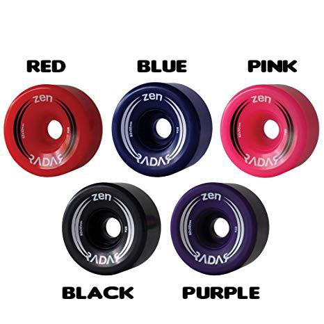 Radar Zen Wheels 62mm 85a 4 Pack