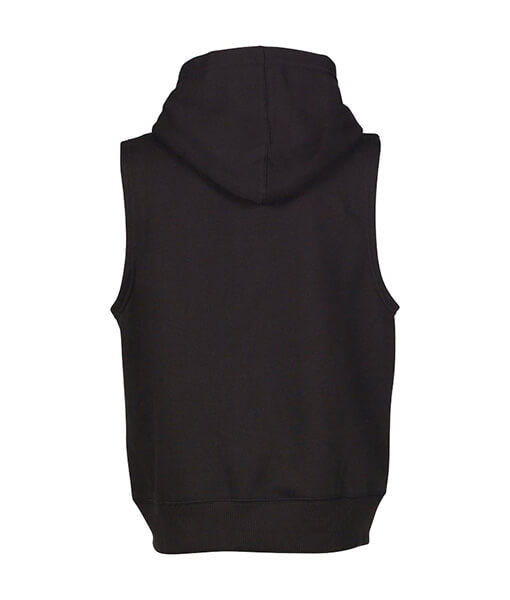 Sleeveless Hoodie - Black