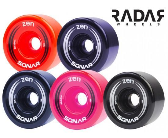 Radar Zen Wheels 62mm 85a 4 Pack