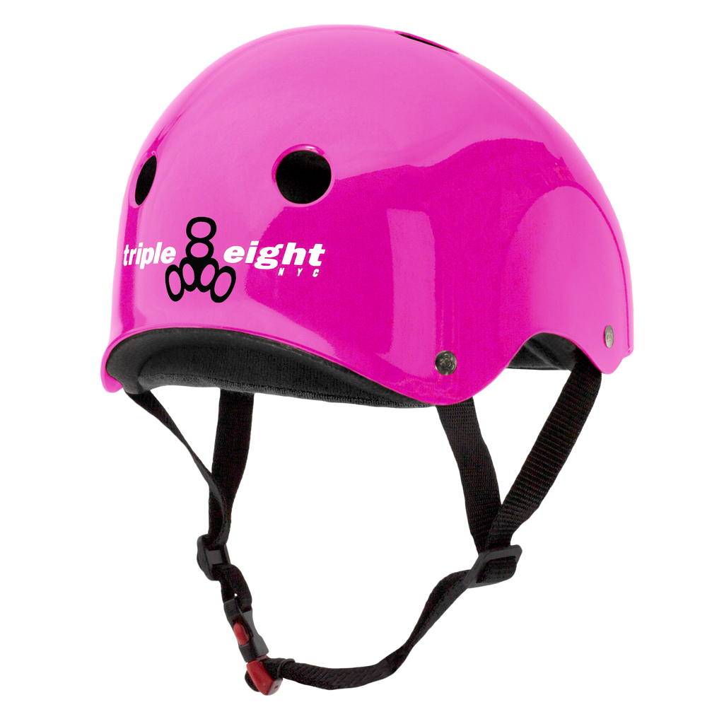 Triple 8 THE Certified Helmet SS Pink Glossy