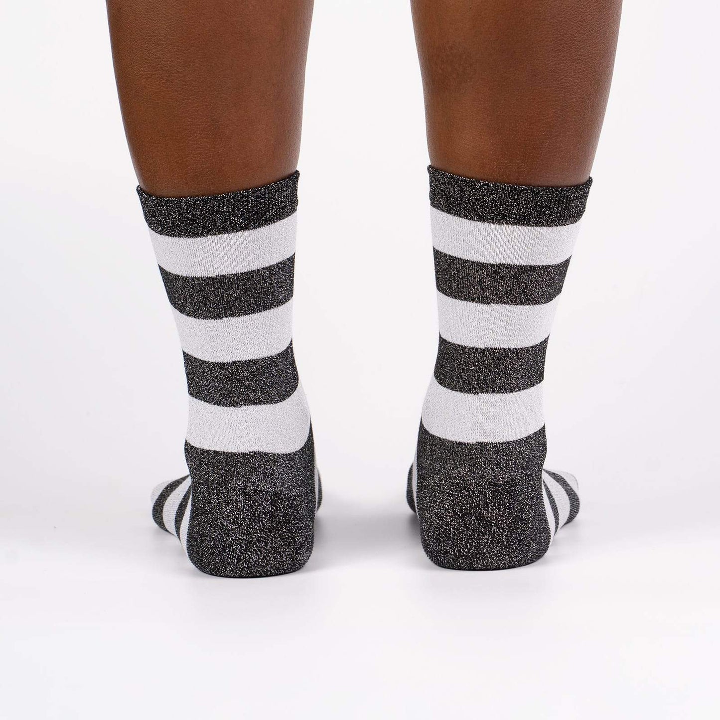 Sock it to Me Puttin' on the Glitz Womens Crew Socks