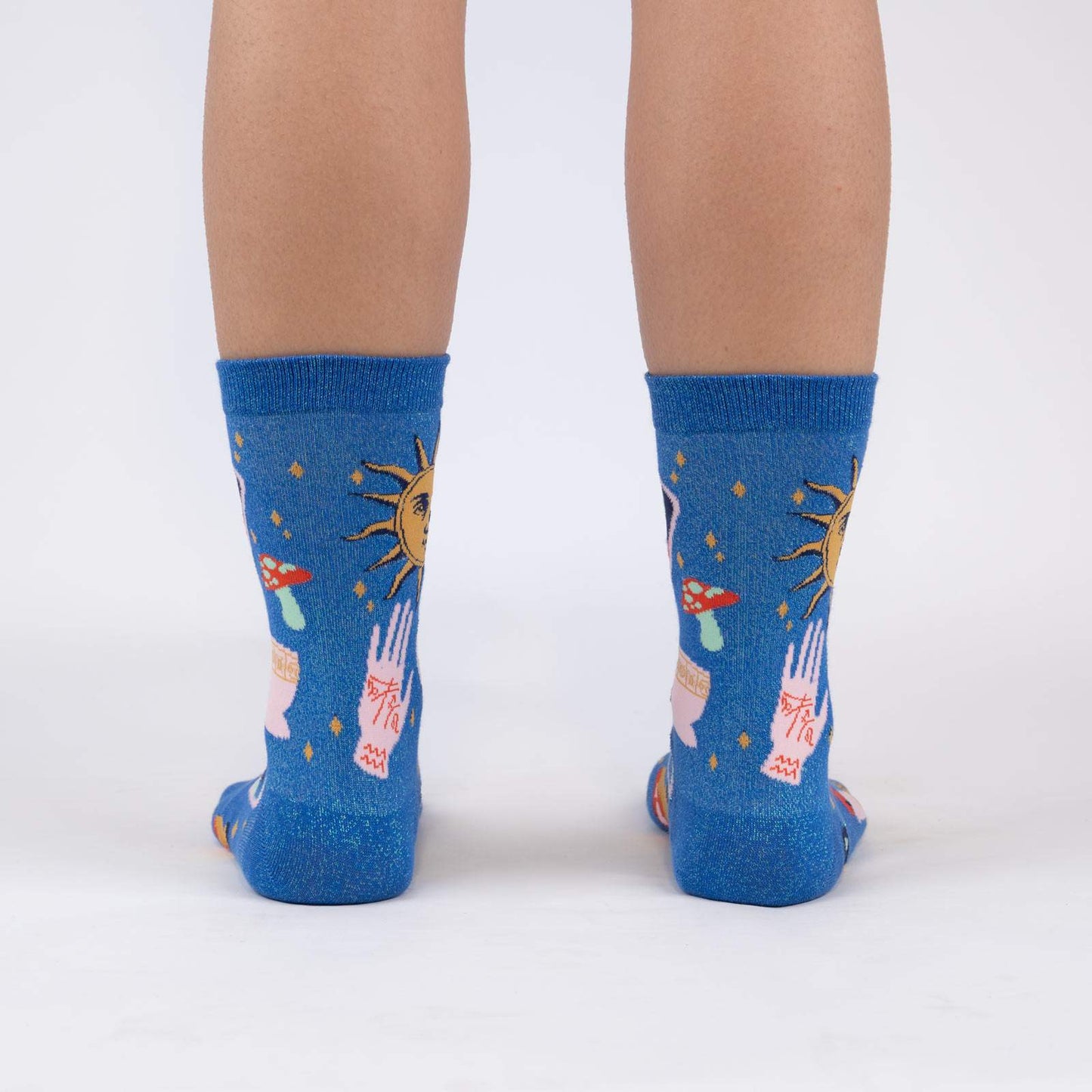 Sock it to Me It's in the Cards Womens Crew Socks