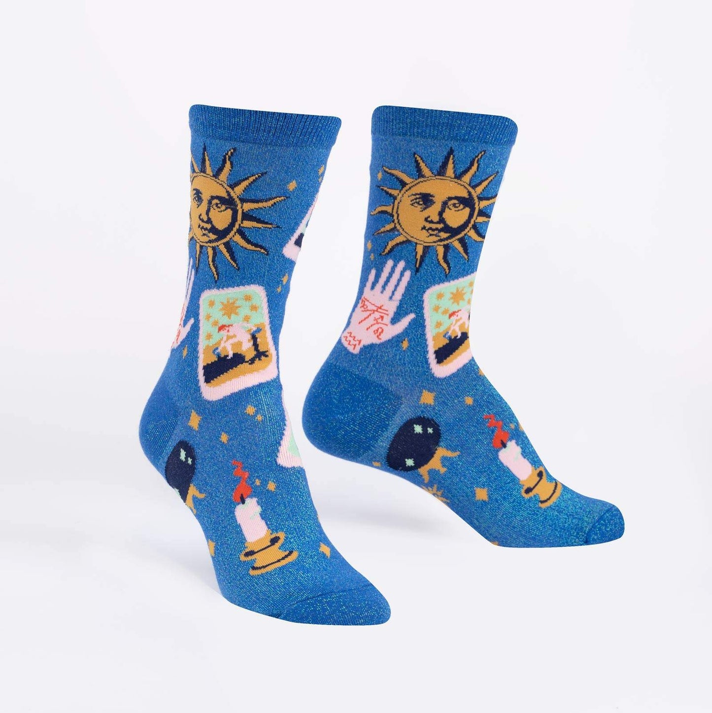 Sock it to Me It's in the Cards Womens Crew Socks