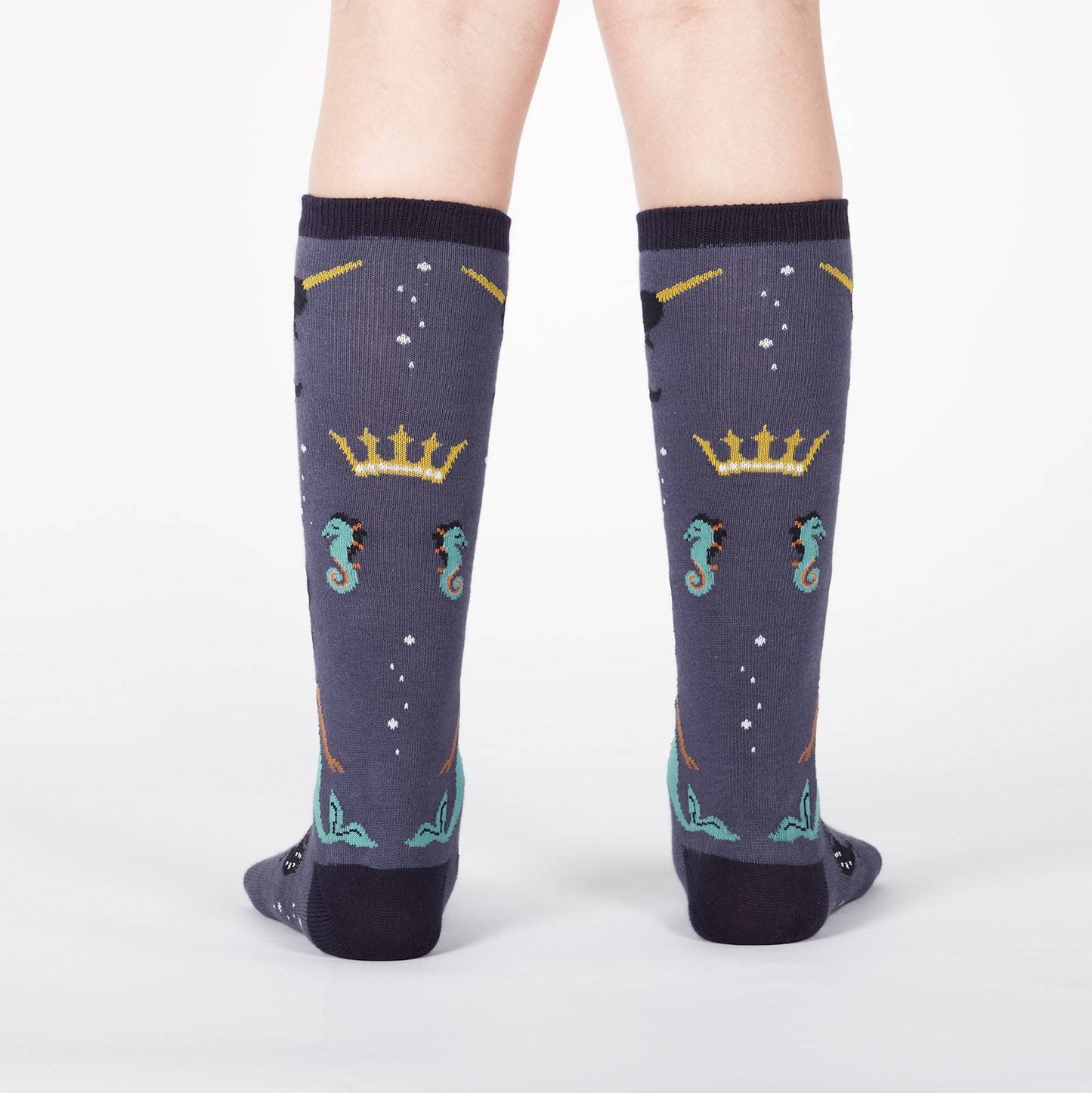 Sock it to Me Deep Sea Queen Junior (aged 7-10) Knee High Socks