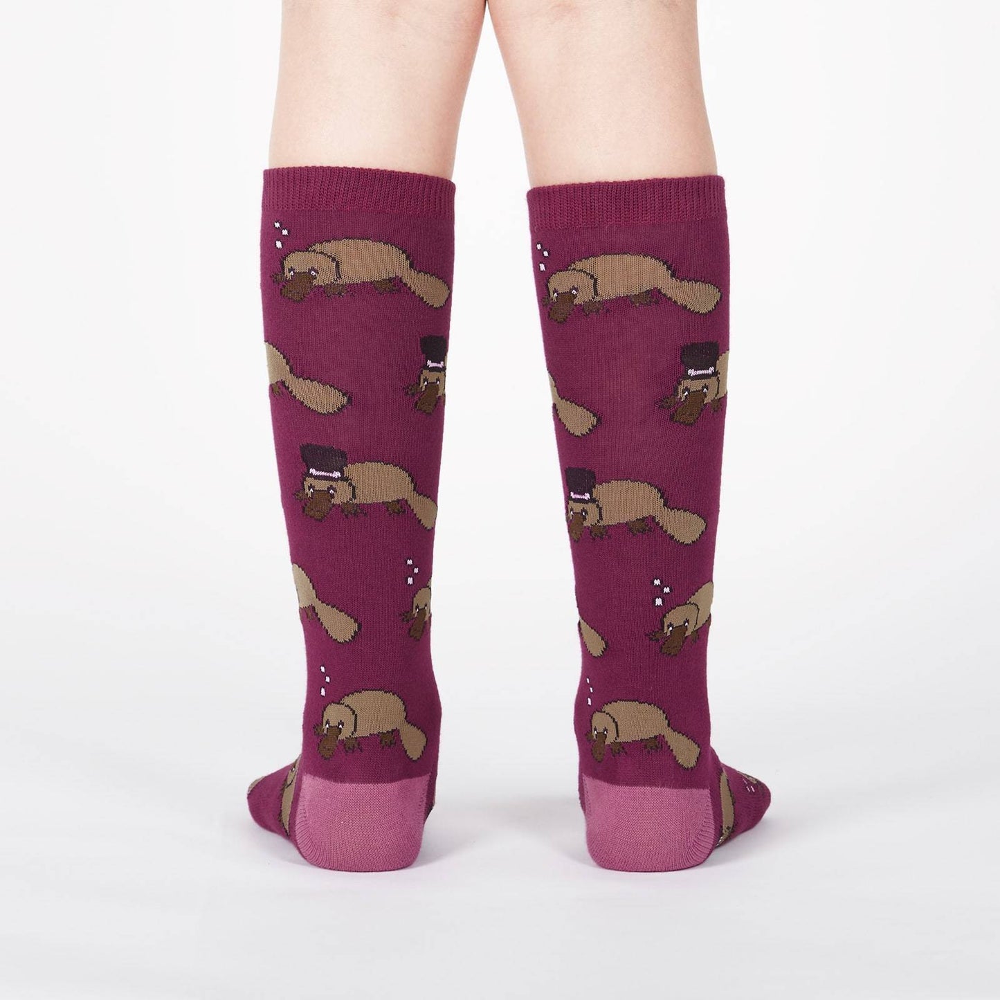 Sock it to Me Plati-tude Junior (aged 7-10) Knee High Socks