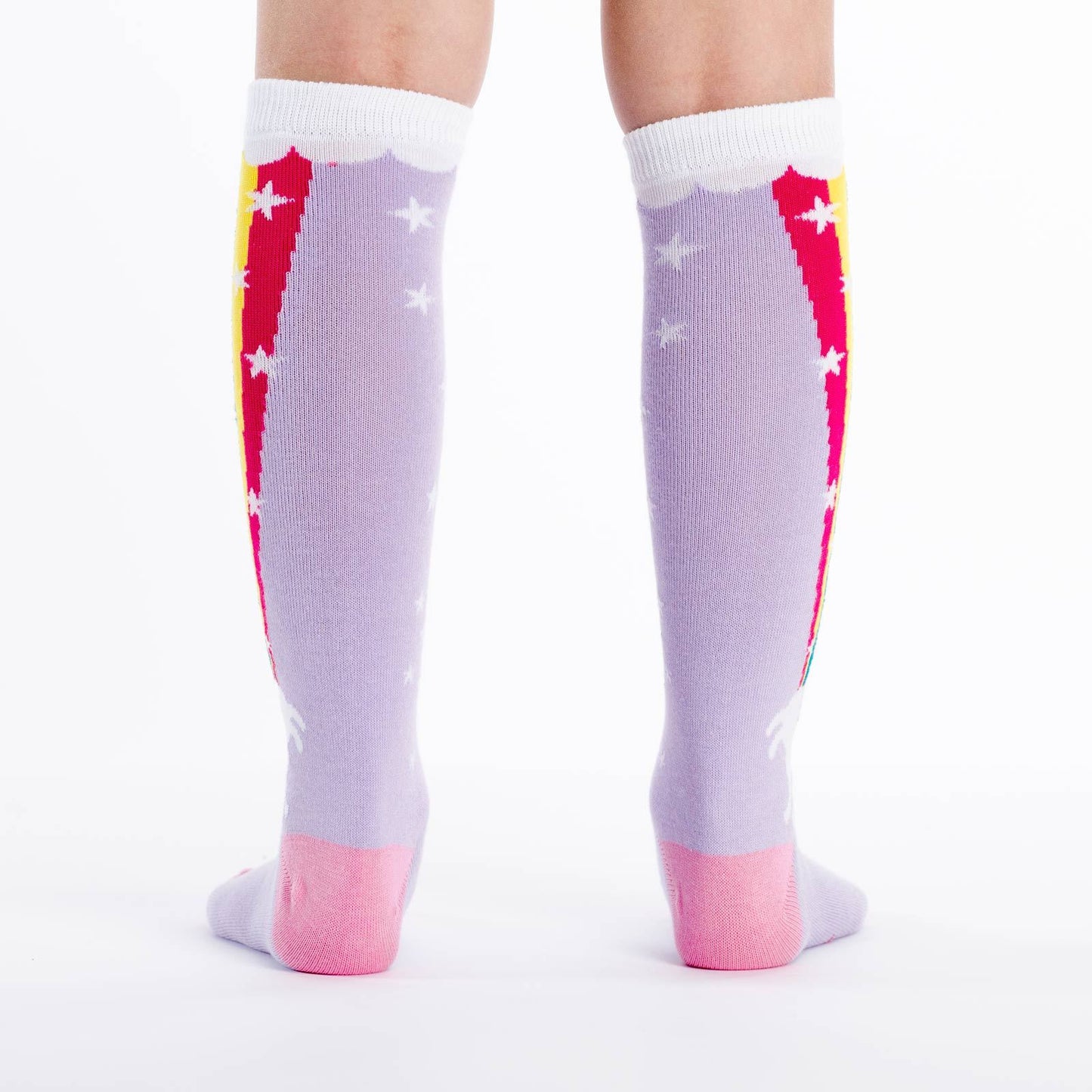 Sock it to Me Rainbow Blast Youth (aged 3-6) Knee High Socks